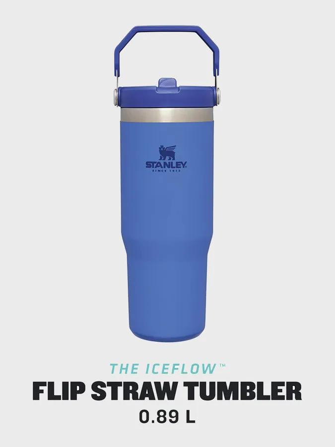 Stanley Ice Flow Flip Straw Tumbler Bottle (0.89L)