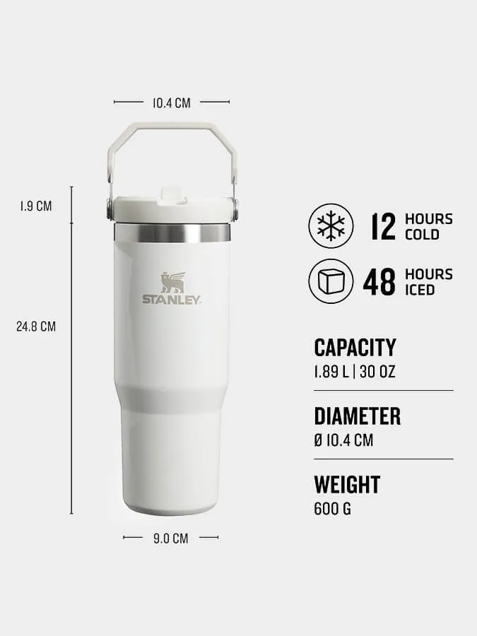 Stanley Ice Flow Flip Straw Tumbler Bottle (0.89L)