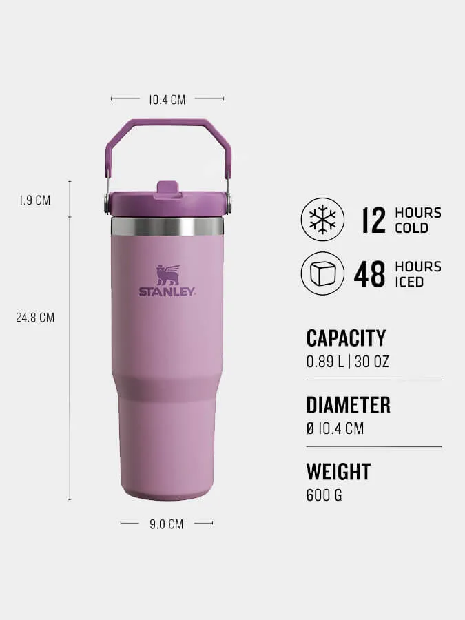 Stanley Ice Flow Flip Straw Tumbler Bottle (0.89L)