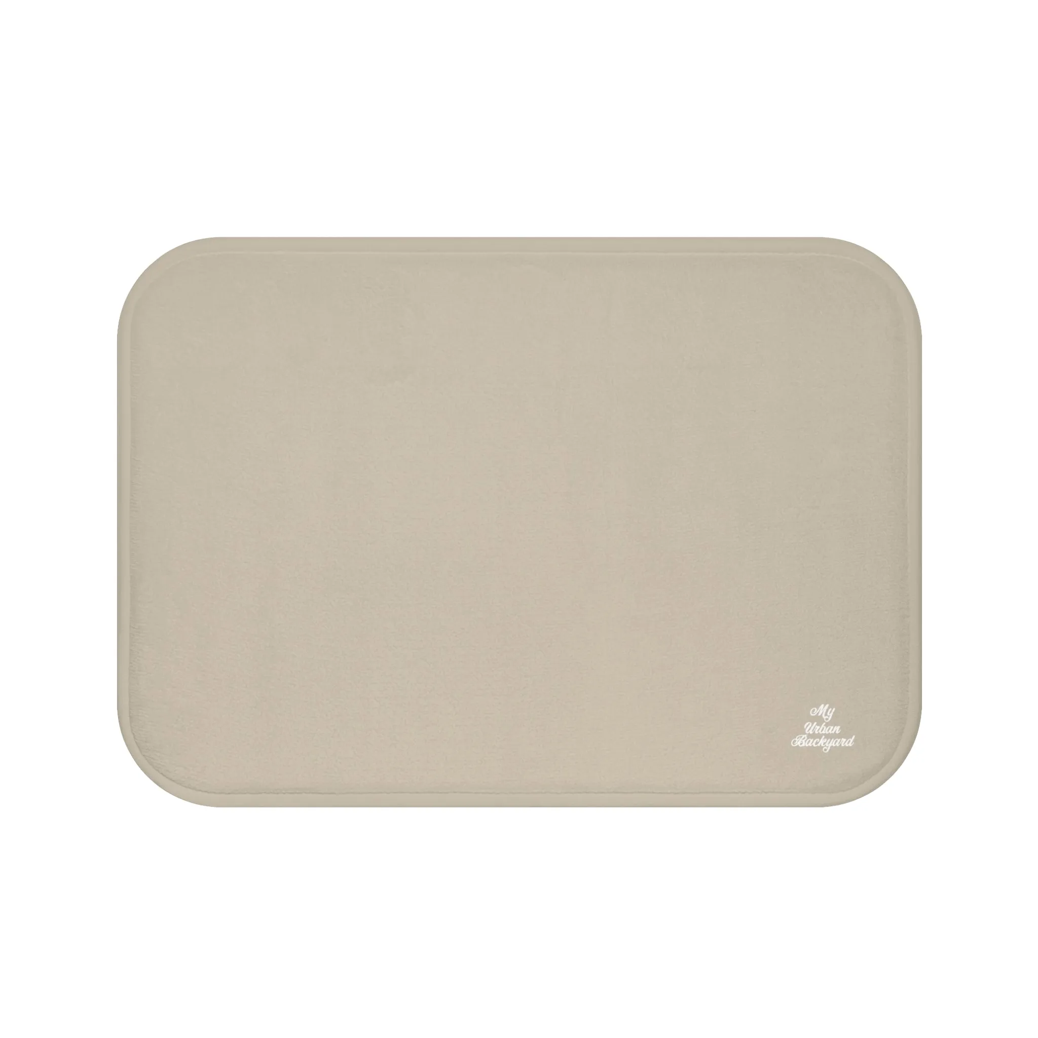 Tan Accent Color, Memory Foam Bath Mat - Cozy Bathroom Essential