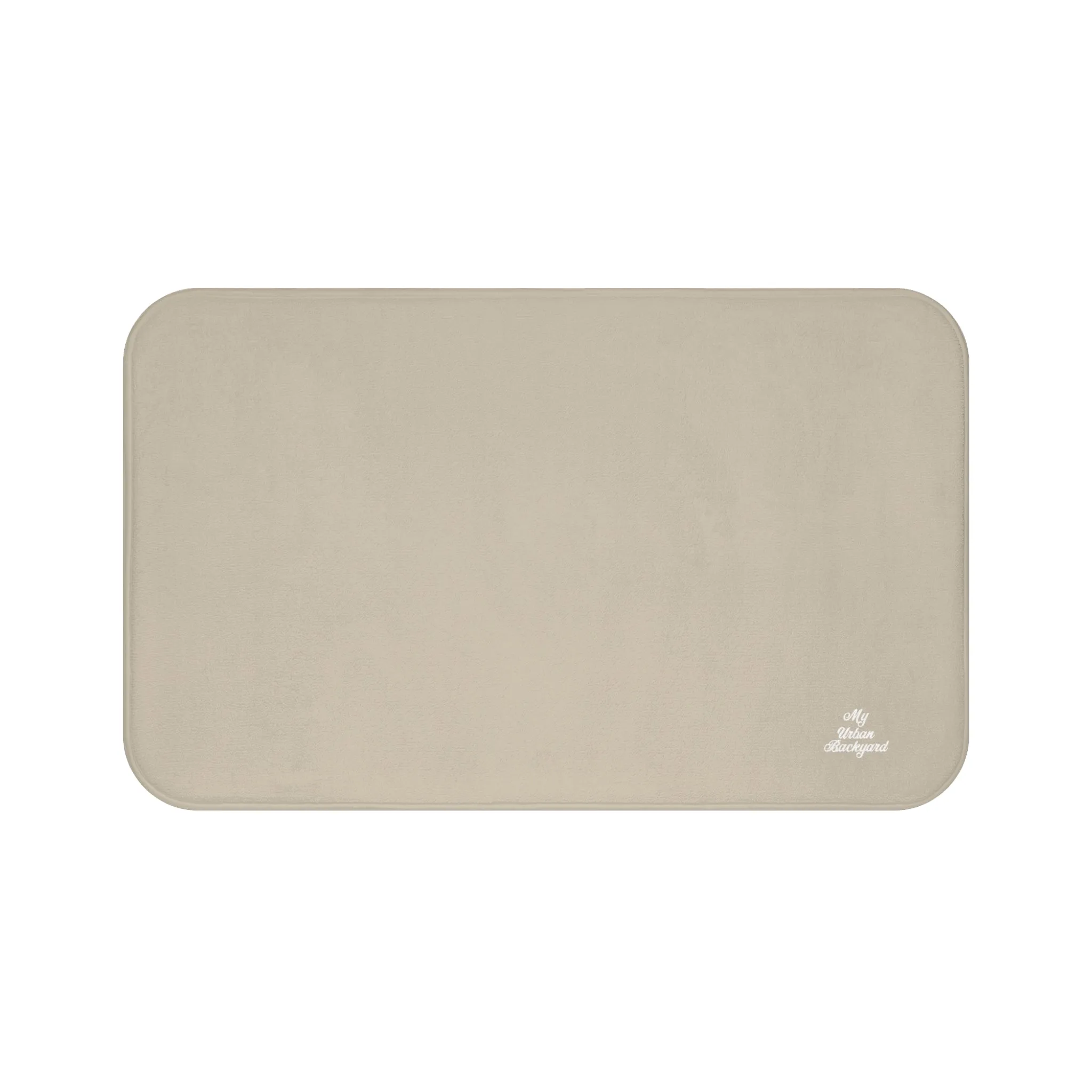 Tan Accent Color, Memory Foam Bath Mat - Cozy Bathroom Essential