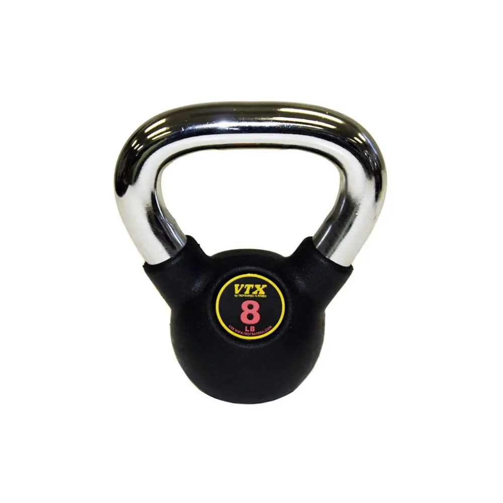 VTX 8 lbs to 25 lbs 5 piece Club Kettlebell Set with Vertical Rack