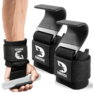 Weightlifting Hooks - Secure Grip & Wrist Support