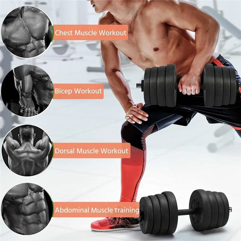 Yaheetech Dumbbell Set 30 kg / 66 lb