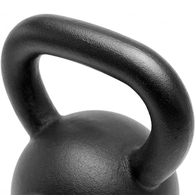 YORK Powder Coated Cast Iron Kettlebell